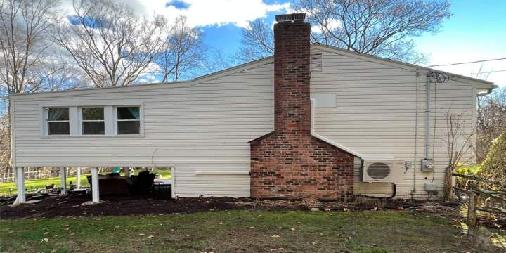 After high-pressure facade cleaning New Haven