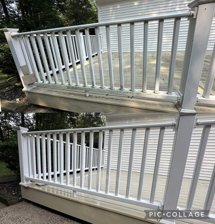 New Haven Pressure Washing (before/after)