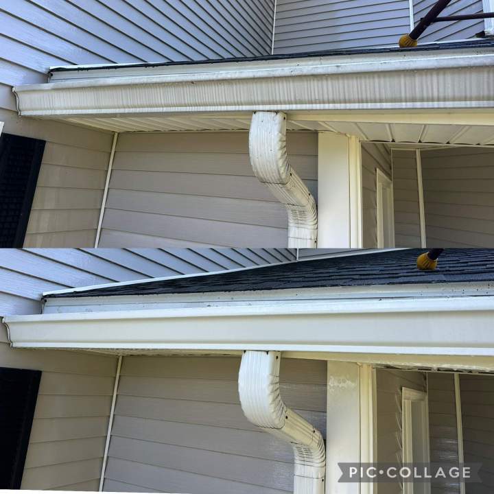 New Haven Pressure Washing (before/after)