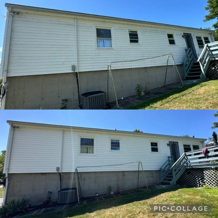 New Haven Pressure Washing (before/after)