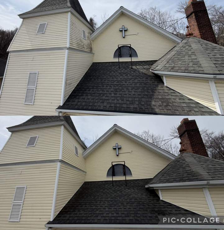 New Haven Pressure Washing (before/after)