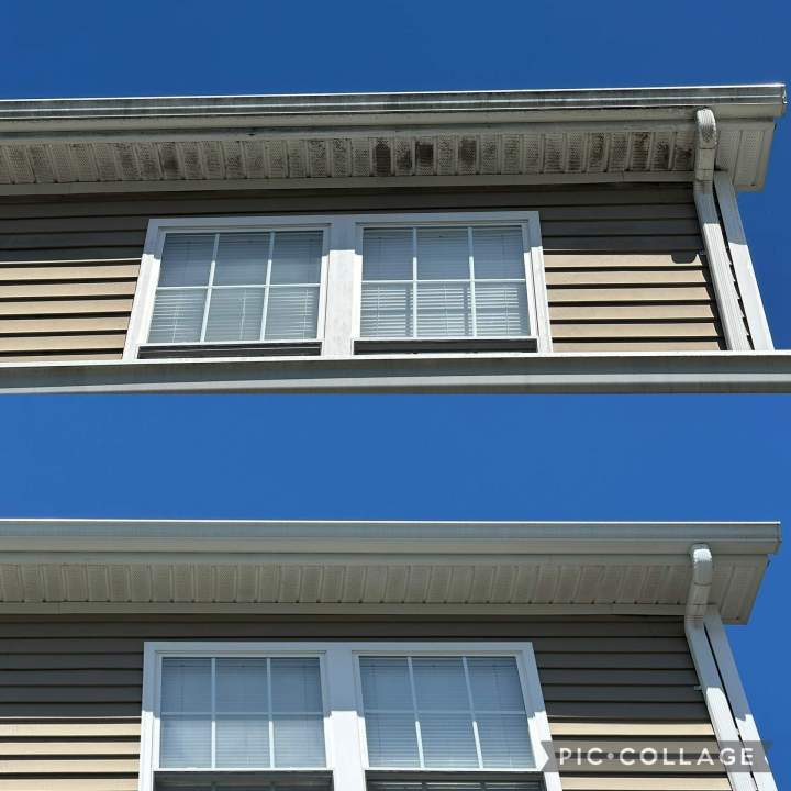 New Haven Pressure Washing (before/after)