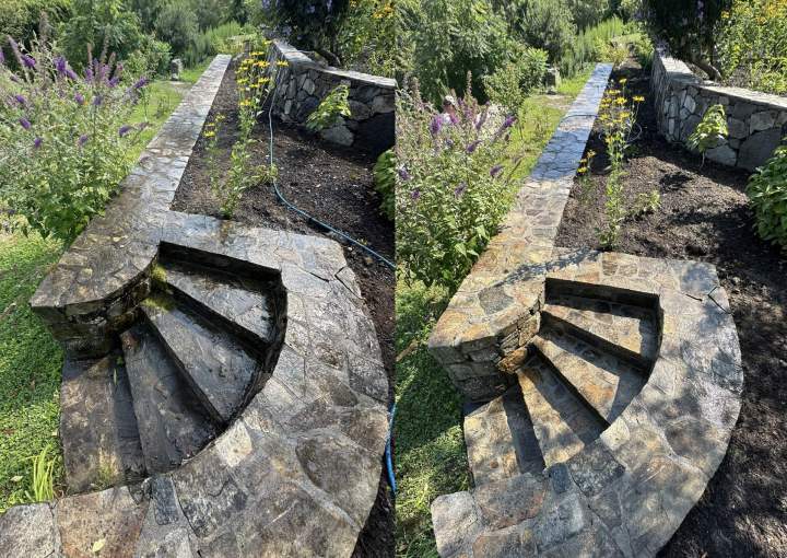 New Haven Pressure Washing (before/after)