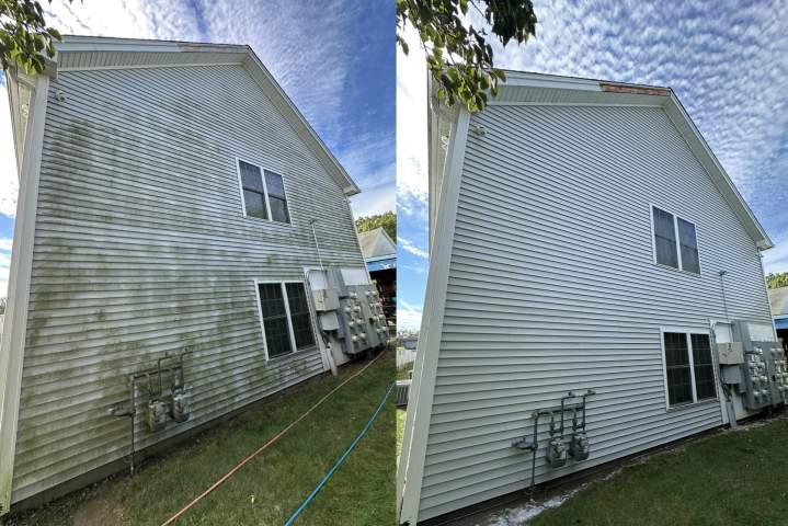 New Haven Pressure Washing (before/after)