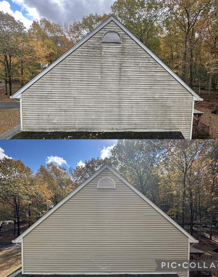 New Haven Pressure Washing (before/after)