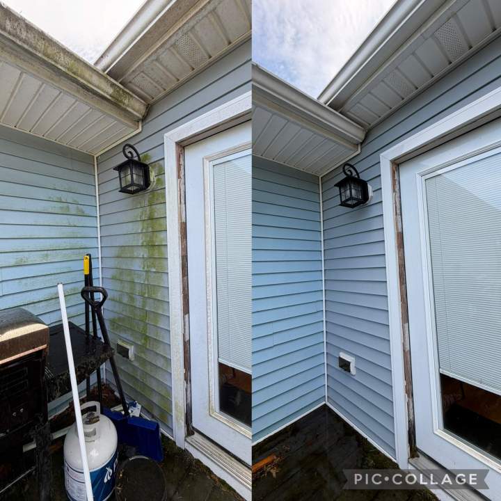 New Haven Pressure Washing (before/after)