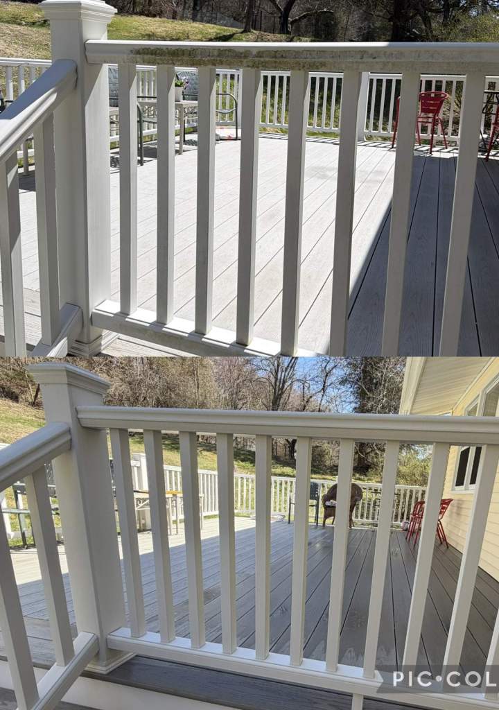 New Haven Pressure Washing (before/after)