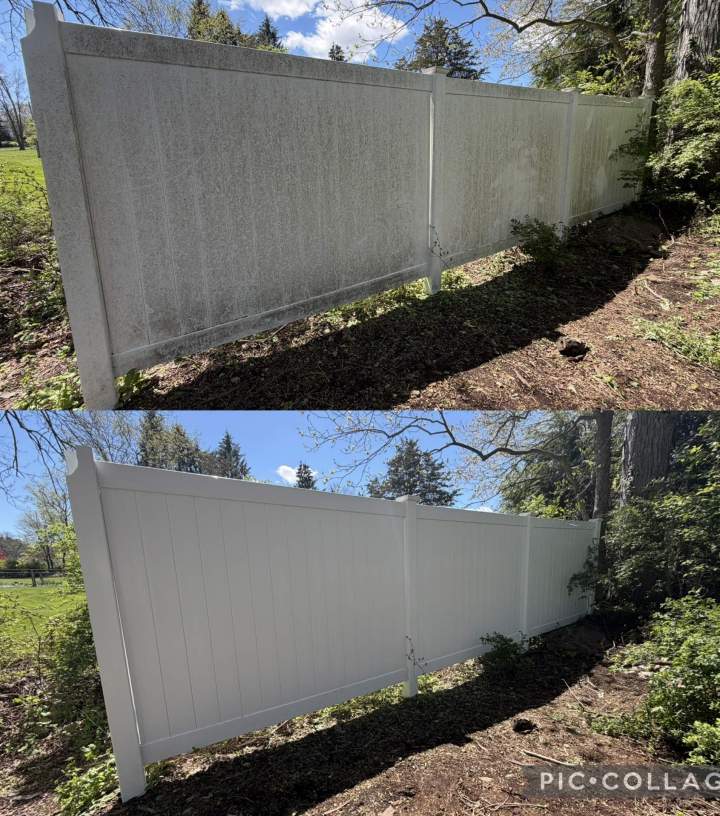 New Haven Pressure Washing (before/after)