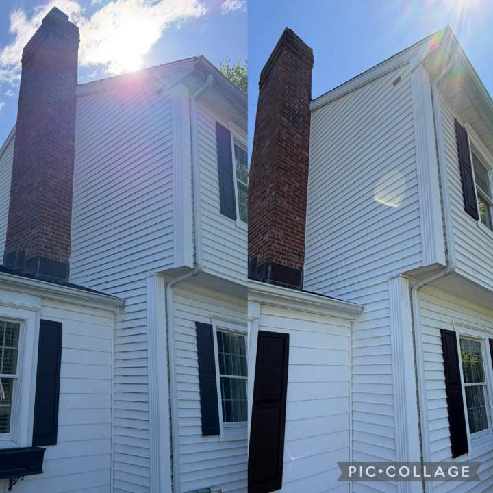 New Haven Pressure Washing (before/after)