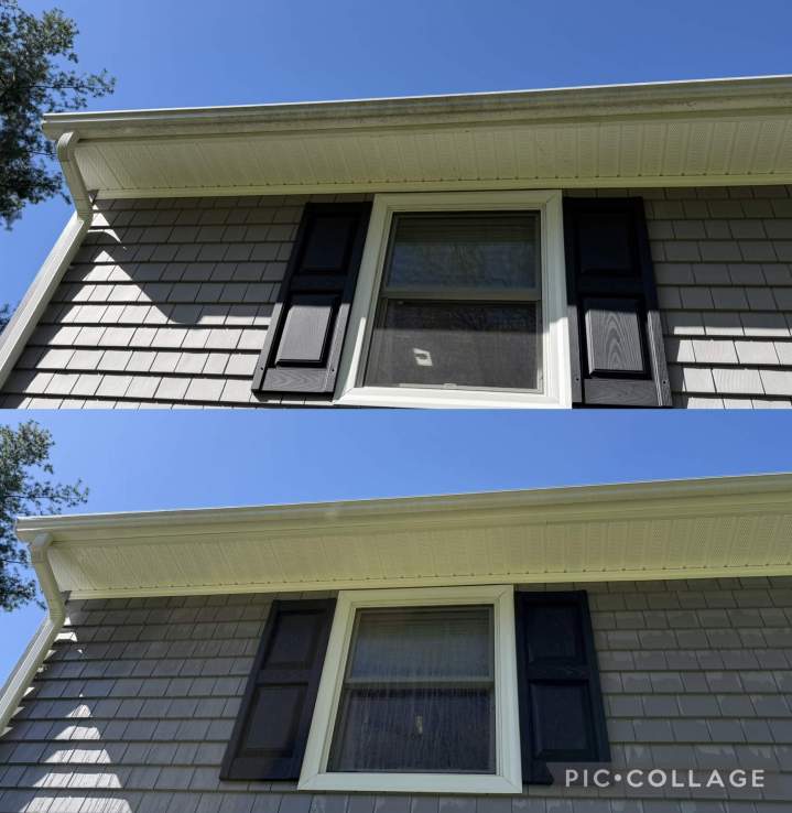 New Haven Pressure Washing (before/after)