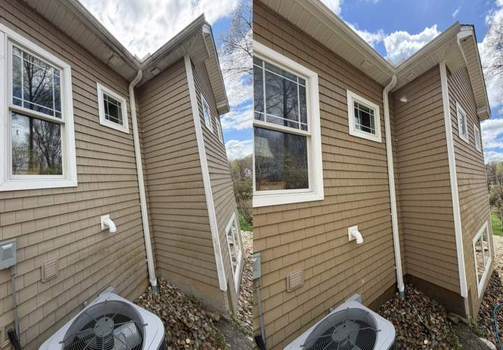 New Haven Pressure Washing (before/after)