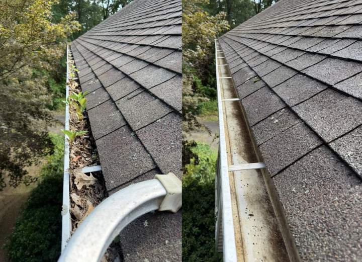 New Haven Pressure Washing (before/after)