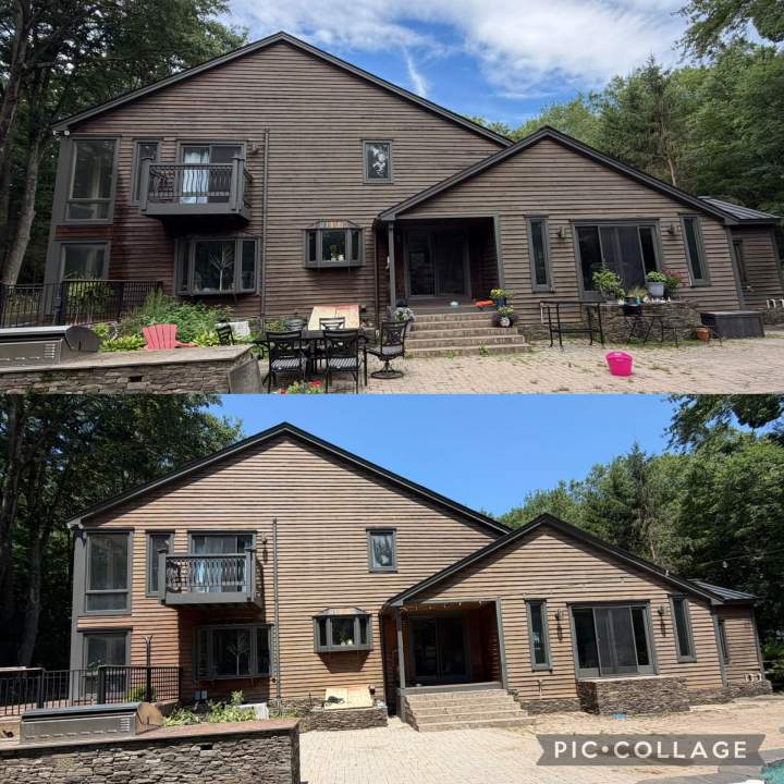 New Haven Pressure Washing (before/after)