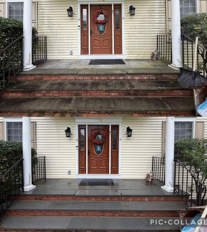 New Haven Pressure Washing (before/after)