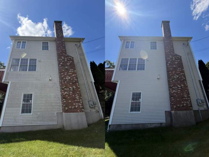 New Haven Pressure Washing (before/after)