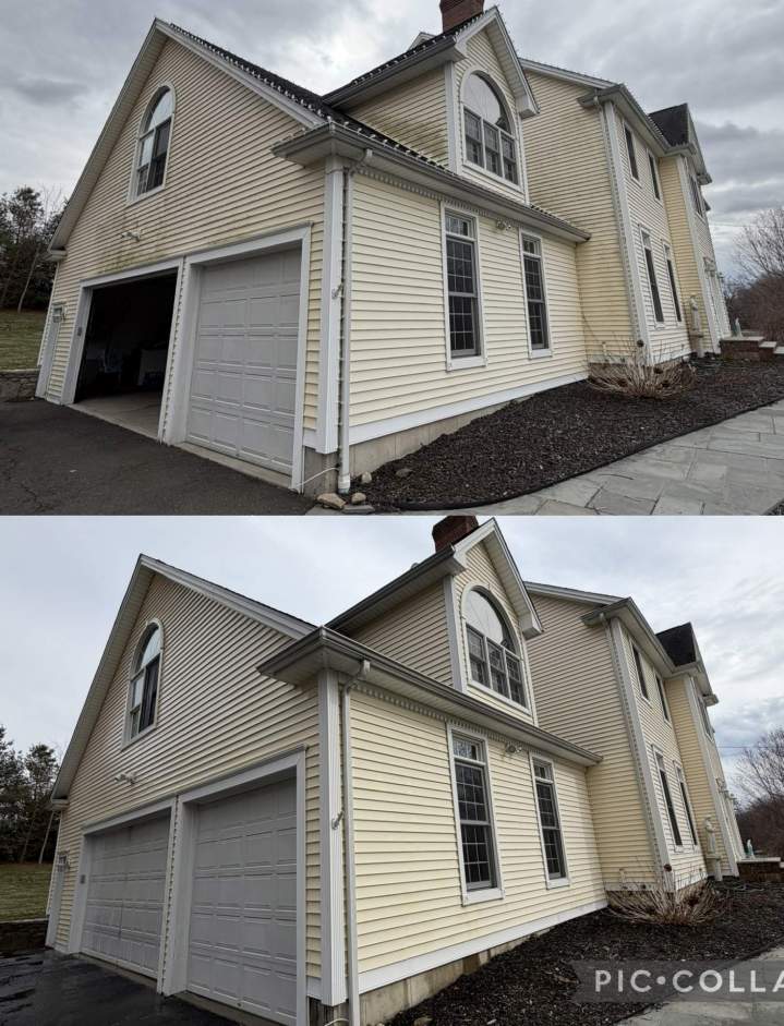 New Haven Pressure Washing (before/after)