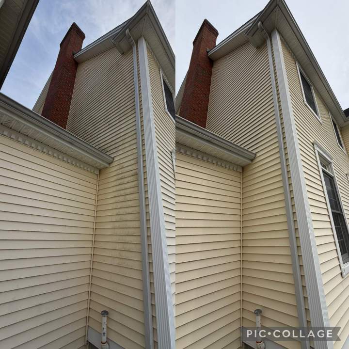 New Haven Pressure Washing (before/after)