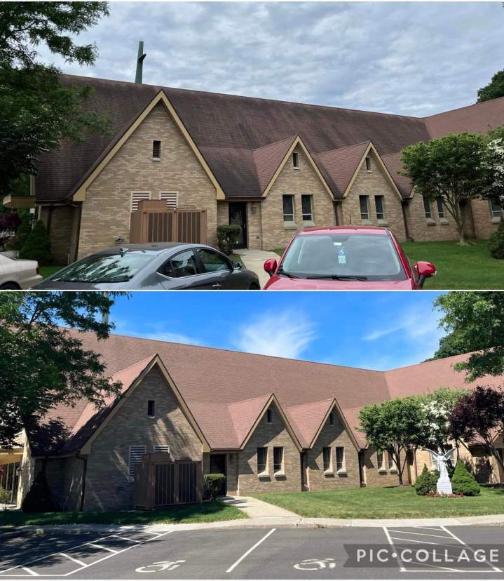 New Haven Pressure Washing (before/after)