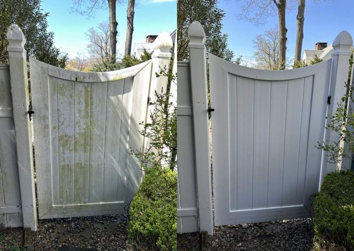 New Haven Pressure Washing (before/after)