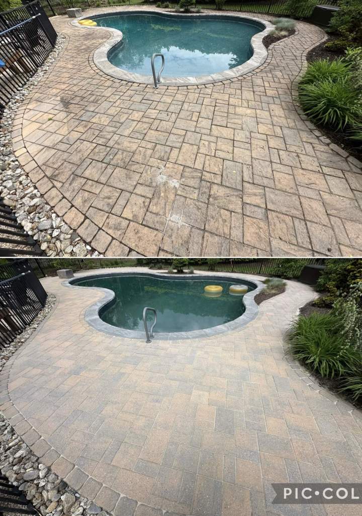 New Haven Pressure Washing (before/after)