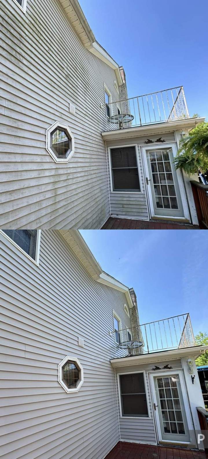 New Haven Pressure Washing (before/after)