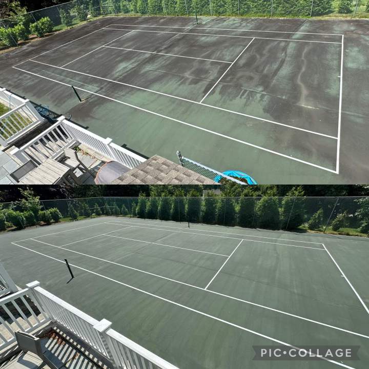 New Haven Pressure Washing (before/after)
