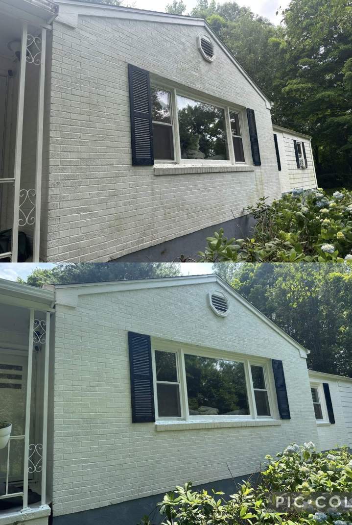 New Haven Pressure Washing (before/after)