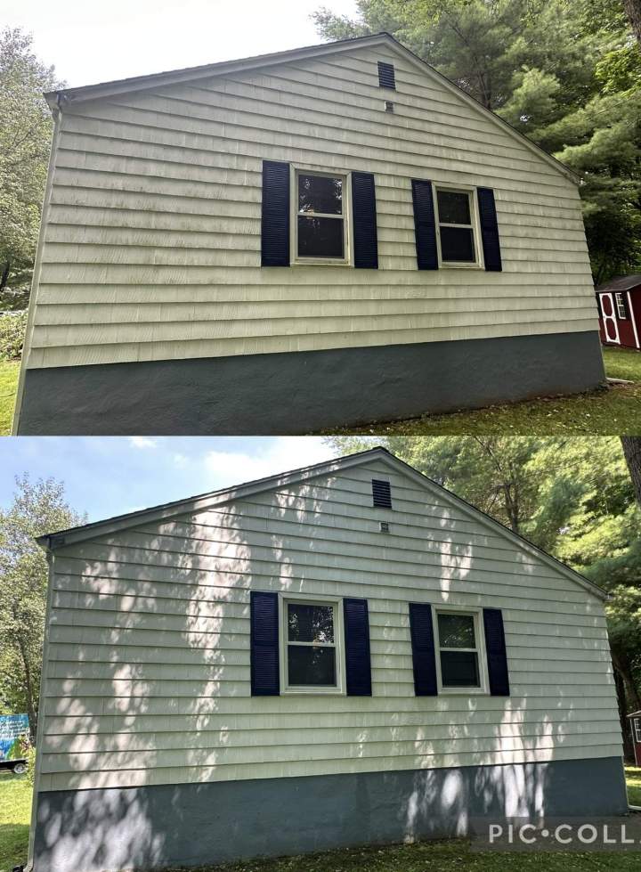 New Haven Pressure Washing (before/after)