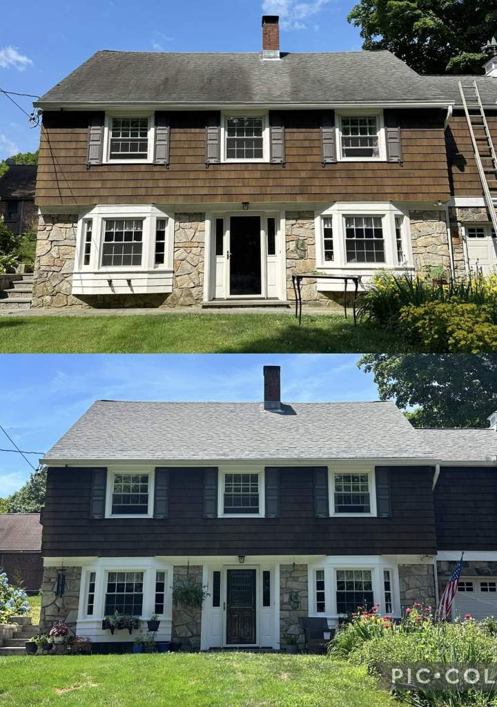 New Haven Pressure Washing (before/after)