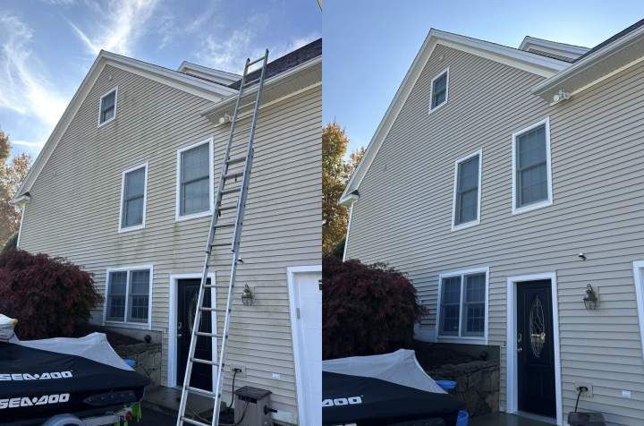 New Haven Pressure Washing (before/after)