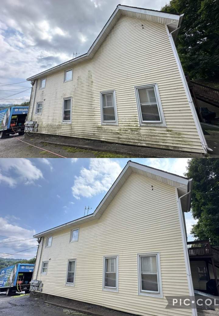 New Haven Pressure Washing (before/after)