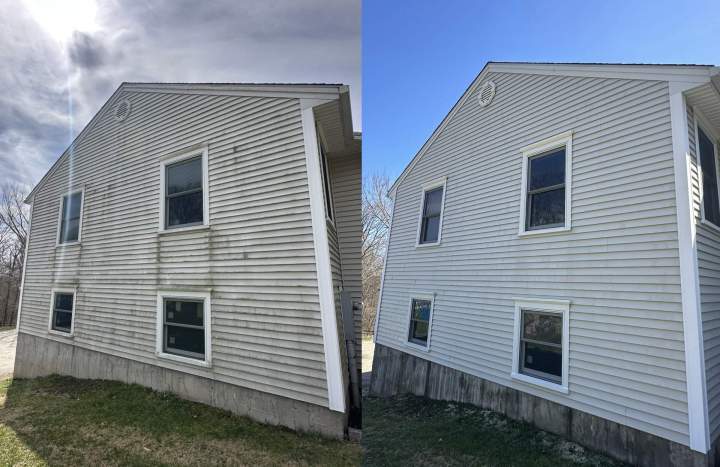 New Haven Pressure Washing (before/after)