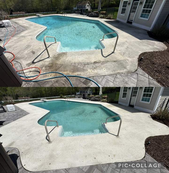 New Haven Pressure Washing (before/after)