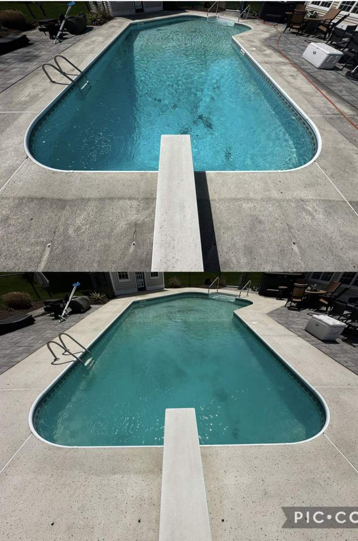 New Haven Pressure Washing (before/after)