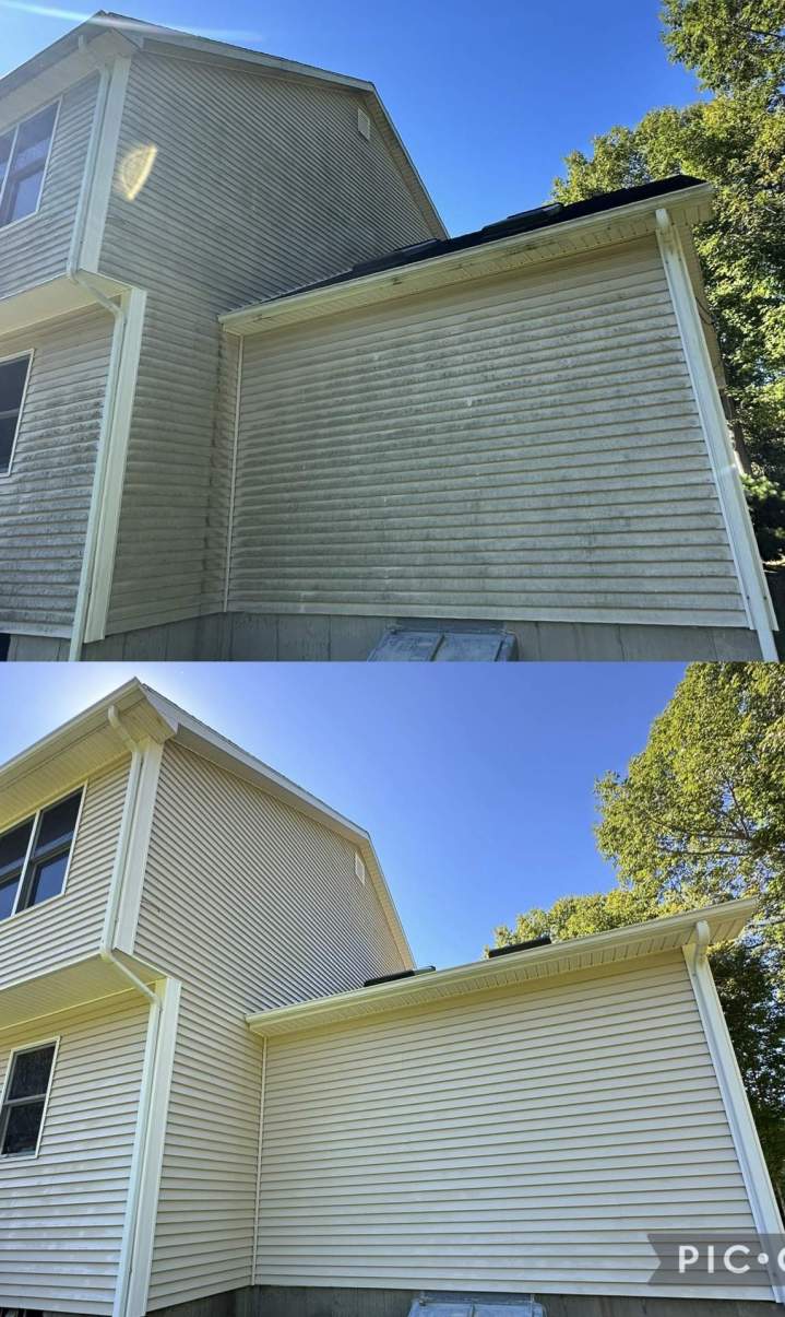 New Haven Pressure Washing (before/after)