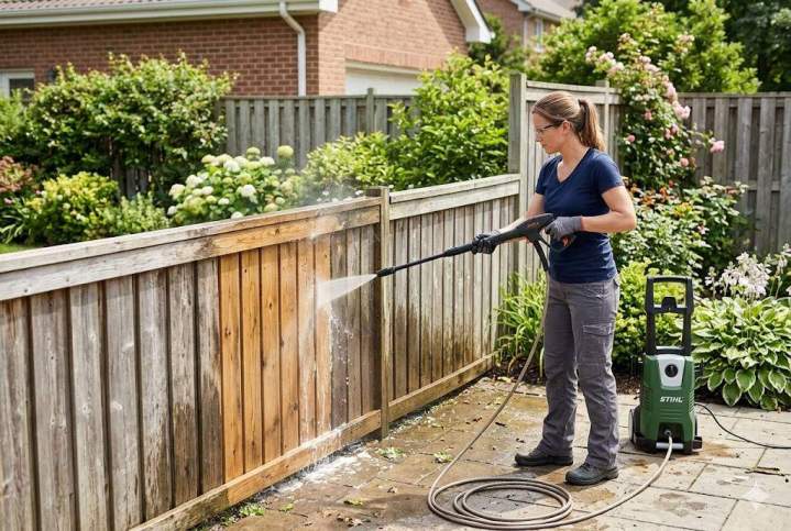 Fence Cleaning Service, Westport