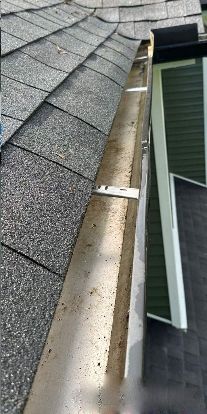 gutter after